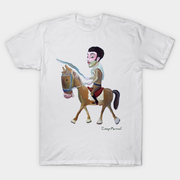 Argentinian gaucho and horse T-Shirt by diegomanuel